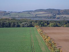 Ostberg am Malchiner See von Basedow