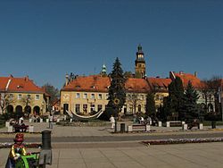 Wodzisław Śląski Old Town Square