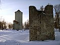 Qışda Paide qalası