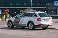 Securitas patrol vehicle in Copenhagen, Denmark contracted to provide port security