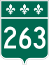 Route 263 shield