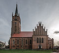 kościół ewangelicki, ob. rzym.-kat. fil. p.w. św. Stanisława Kostki, 1854-1861