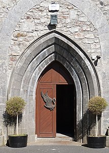 Дверь Церкви святого Колумбы, Драмклифф.