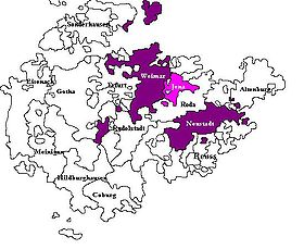 Das Herzogtum Sachsen-Weimar