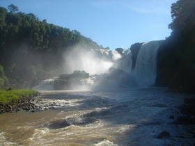 Водопад в июле 2008 года