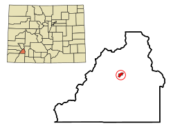 Location in San Juan County and the state of Colorado