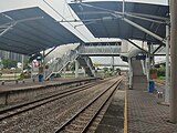 Platform of Setia Jaya station
