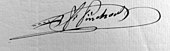 signature de Nicolas François Pinchon