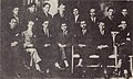 Comitetul de conducere al societății de lectură „Titu Maiorescu” de la Liceul din Turda, anul 1925-1926. Pavel Dan, jos, în dreapta.