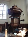 De kansel uit 1646