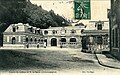 Stables with Staff, Ecuries du Chateau de M. Le Baron Levavasseur. (circa 1905)