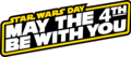 Logo for Star Wars Day