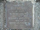 Stolperstein Haan, Fliederstraße 3, Max Kramer