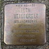 Stolperstein für Ruth Weinberger