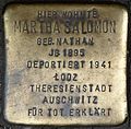 Stolperstein für Martha Salomon (Jülicher Straße 9)