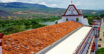 Tejados iglesia de santo Domingo de Guzmán de Chiapa de Corzo.