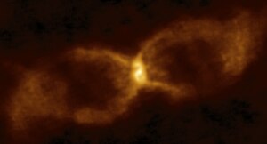 ALMAによる、こぎつね座CK星の画像[2] Credit:ALMA (ESO/NAOJ/NRAO)/S. P. S. Eyres