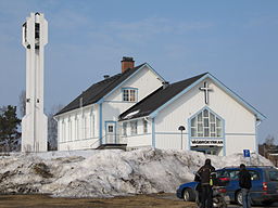 Vågbrokyrkan i mars 2010