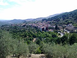 Skyline of Villarejo del Valle