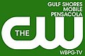 WBPG's first logo as a CW affiliate, introduced in 2006 and used until the station rebranded as WFNA in 2009. Wbpg logo.jpg