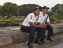 Security guards in Prambanan Temple, Central Java, Indonesia Yogyakarta Indonesia Prambanan-temple-complex-21.jpg