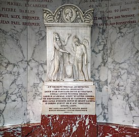 Cenotafe de Jacques-Pascal Virebent