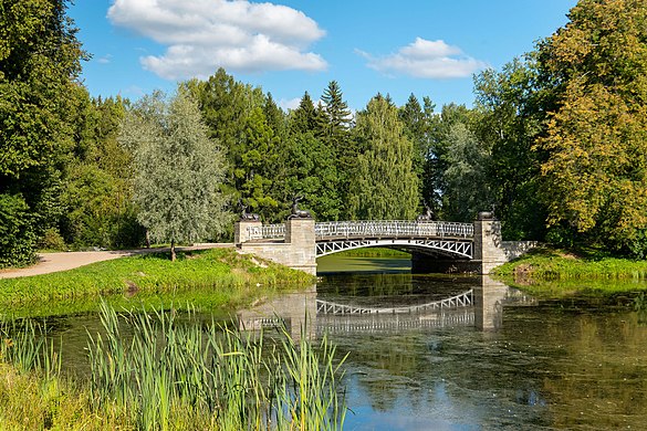 992. Олений мост, Павловск, Пушкинский район Автор — Игорь Гордеев