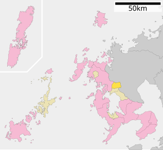 波佐見町位置図