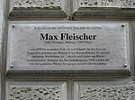 Max Fleischer - Gedenktafel