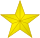 1 golden star.svg