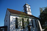 Reformierte Kirche mit Grabmal von Hauptmann Heinrich Frauenfelder