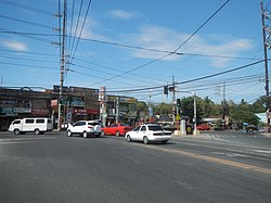 A Checkpoint in Paciano Rizal in Calamba on May 2018.