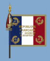 Drapeau du régiment avers