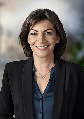 Anne Hidalgo, burgemeester van Parijs