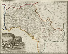 Карта Подільської губернії (1800)