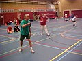 Herendubbel badminton