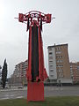 Escultura de Ángel Orensanz de 1986.