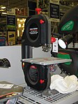A bandsaw. Notice how the power button is on the right side