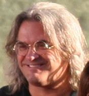 Paul Greengrass en el estreno de The Bourne Ultimatum.