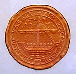 Reverse side of the burgh seal of Crail, a Fife fishing port Burgh Seal of Crail, Fife (reverse).JPG