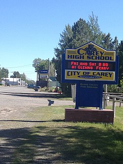 Skyline of Carey