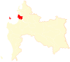 Location of Coronel commune in the Biobío Region