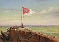 La Bandera de Sumter, Oct. 20, 1863, Museo de Guerra Civil americano