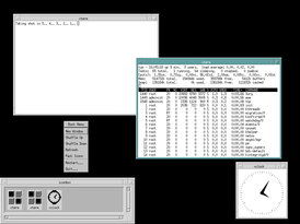 Скриншот программы Motif Window Manager