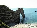 Durdle Door on the Dorset coast, United Kingdom.