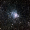 NGC 346 est la région la plus brillante de formation d'étoiles du Petit Nuage de Magellan (Observatoire européen austral (ESO))