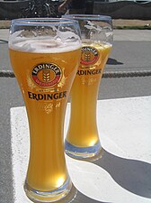 Weißbier im typischen Glas