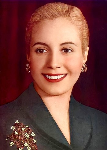 English: Eva Perón (1919-1952) Español: Eva Pe...