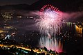 September: Feuerwerk auf dem Comer See