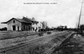 Station van Saint-Denis-de-Jouhet rond 1900